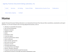 Tablet Screenshot of documentdating.com